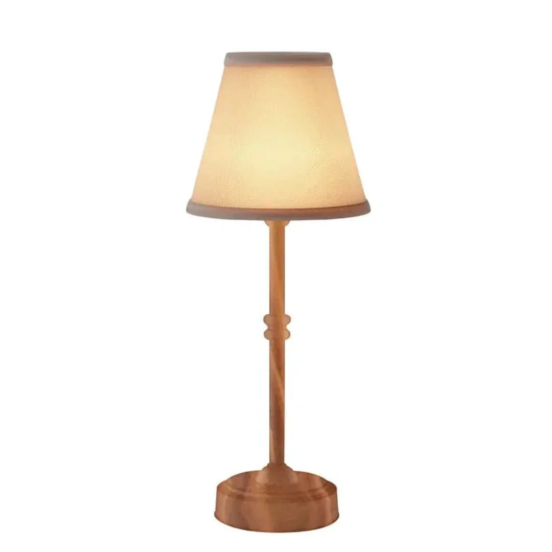 Cordless Table Lamp - LED Retro Fabric