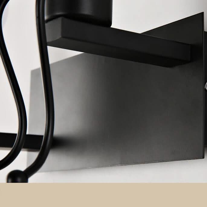 ArtiVillain - Applique da parete in ferro battuto con 1 luce