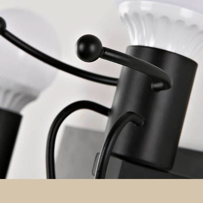ArtiVillain - Applique da parete in ferro battuto con 1 luce
