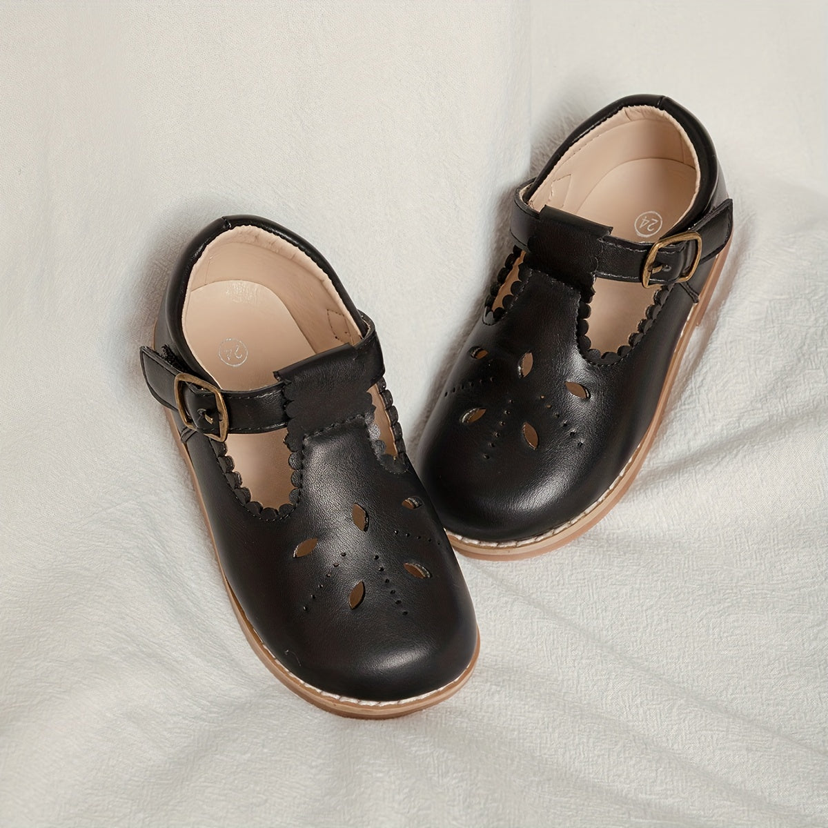Girls' flat vintage anti-slip casual shoes - Lolli