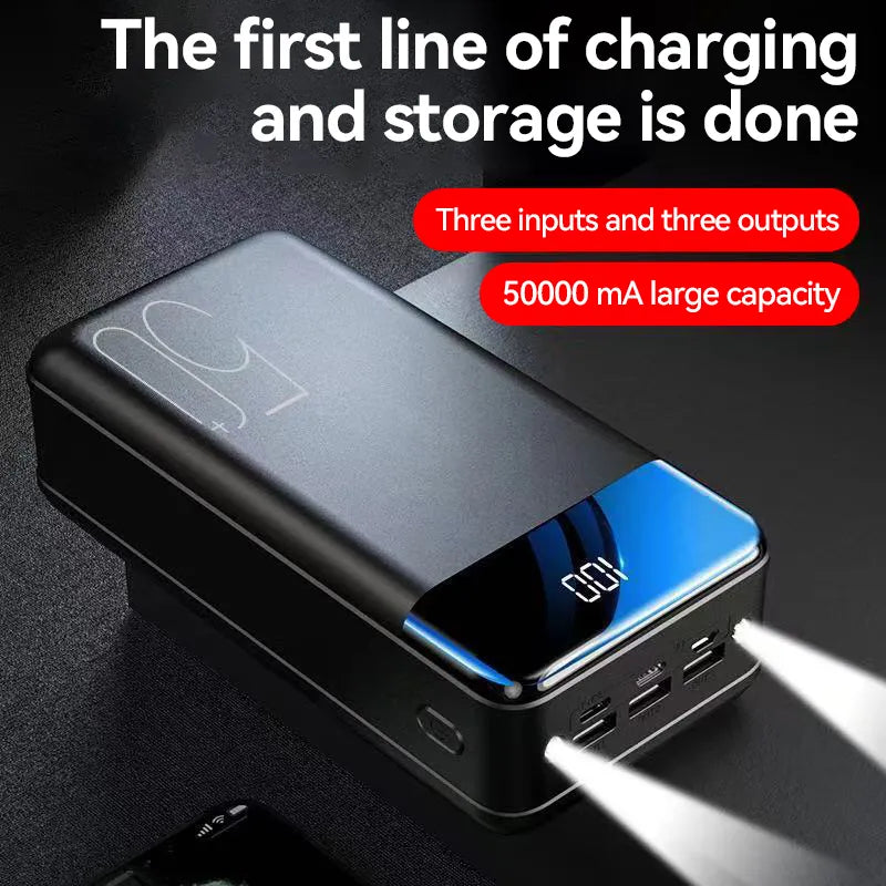 50,000 mAh Powerbank with Super Fast Charging