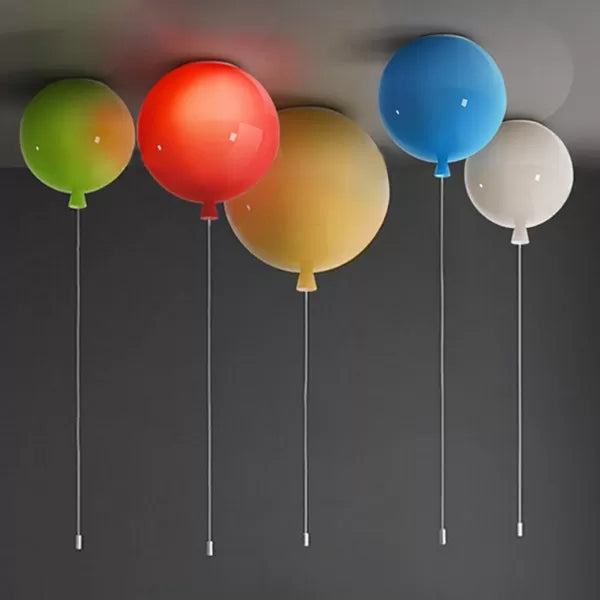 Modern Ceiling Lamp Evelien Balloon in Acrylic