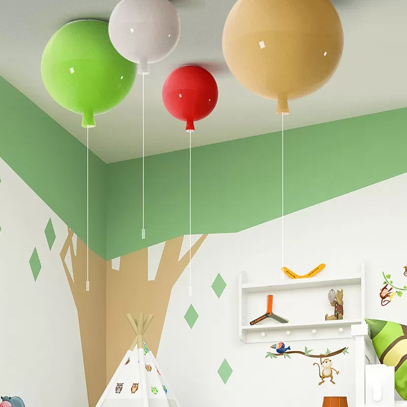 Modern Ceiling Lamp Evelien Balloon in Acrylic