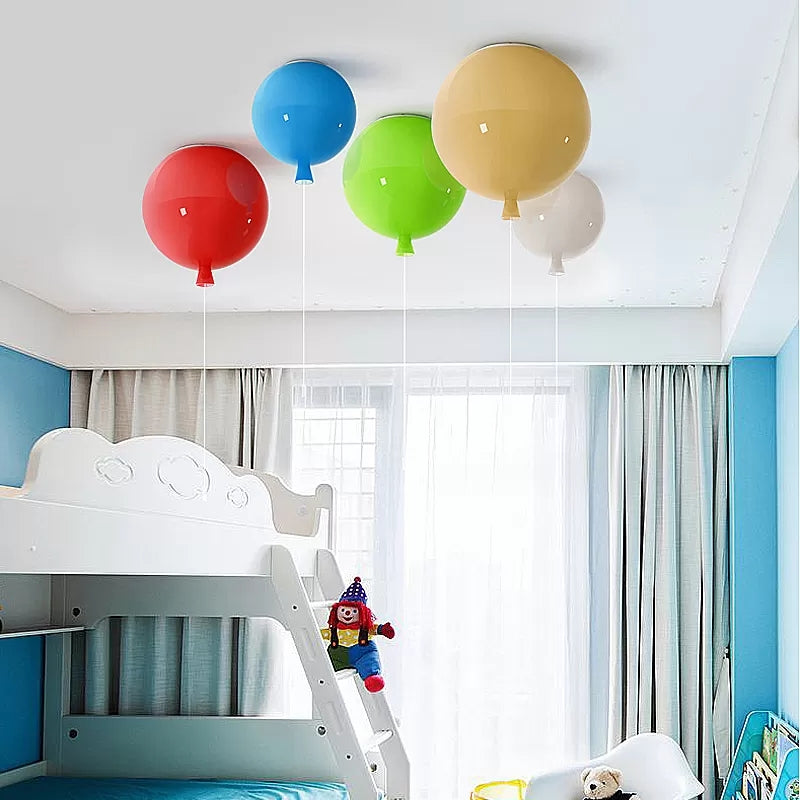 Modern Ceiling Lamp Evelien Balloon in Acrylic