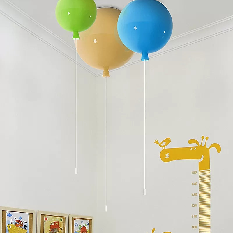 Modern Ceiling Lamp Evelien Balloon in Acrylic
