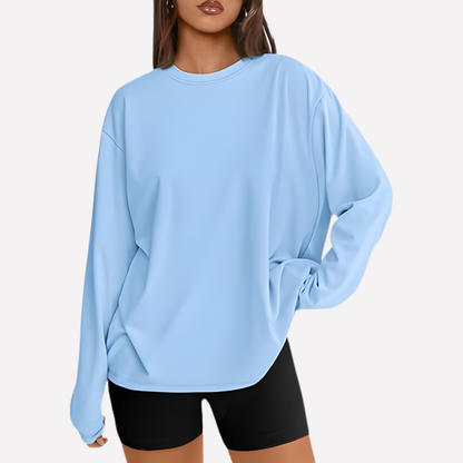 Women's Oversized Long Sleeve Shirt