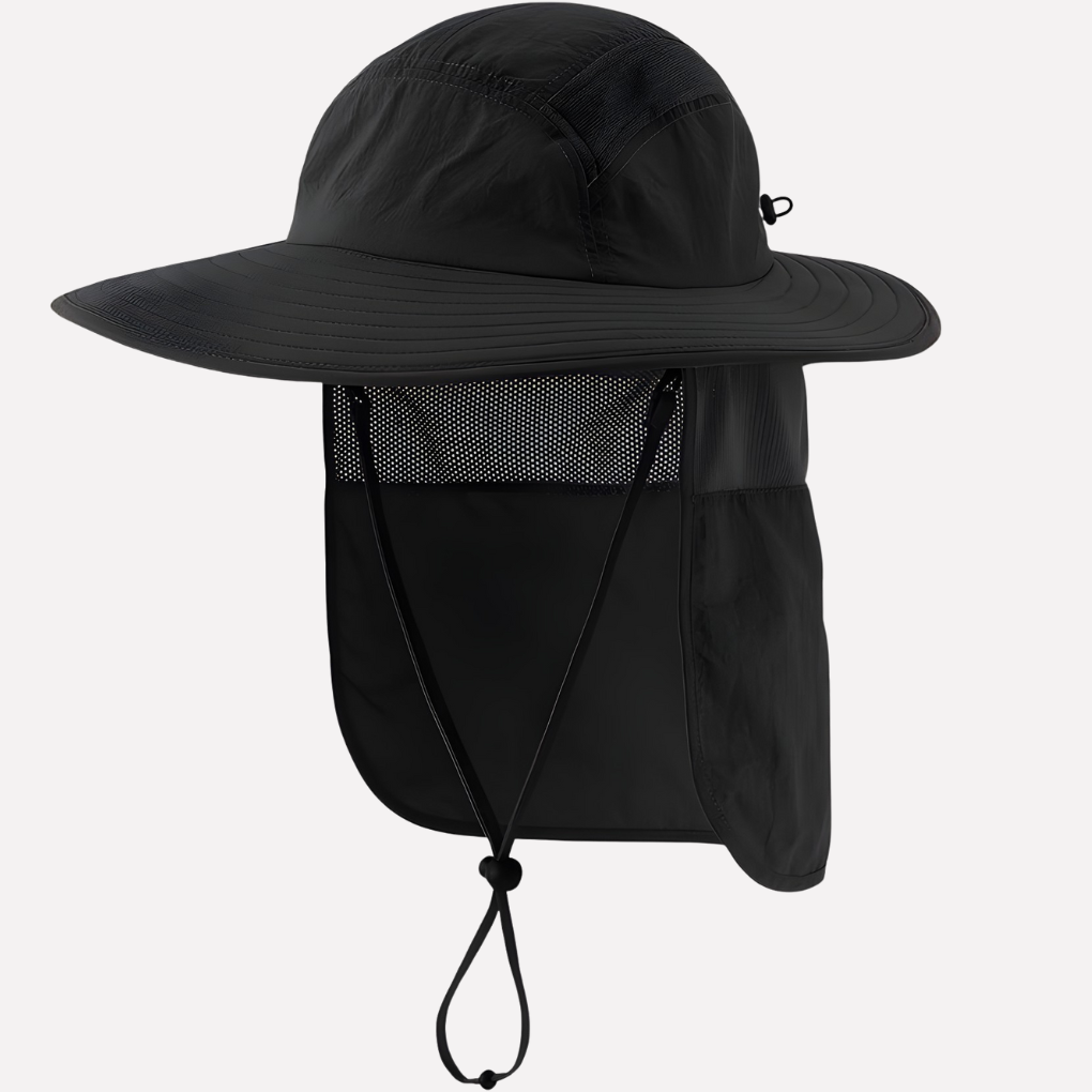 Cappello da pescatore con protezione per il collo per attività all’aperto