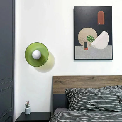 Olive Disc Wall Lamp – Modern and Elegant Design