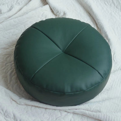 Nappa Leather Cushion in Japanese Style with Minimalist Design