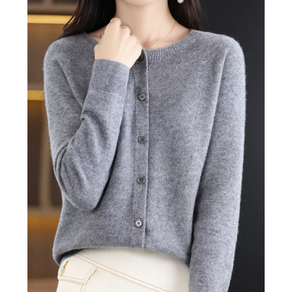 Merino Wool Cashmere Jumper - Marbel