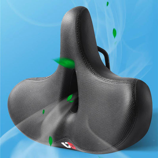 Asiento para bicicleta CyclePad – Cojín extra ancho para comodidad óptima