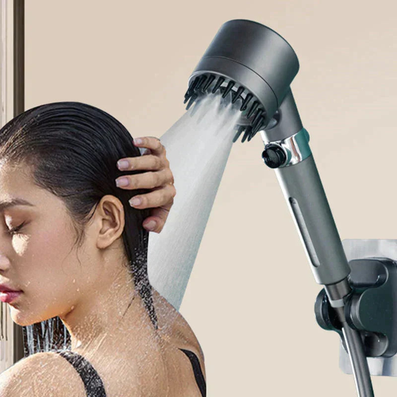 Powerful Water-Saving Shower Head with Filter and 3 Settings