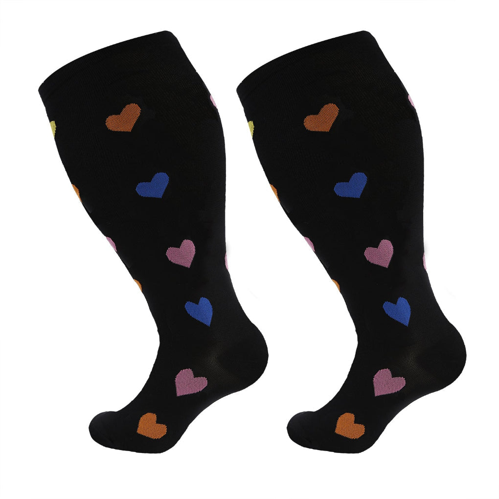 Reisesocken mit abgestufter Kompression