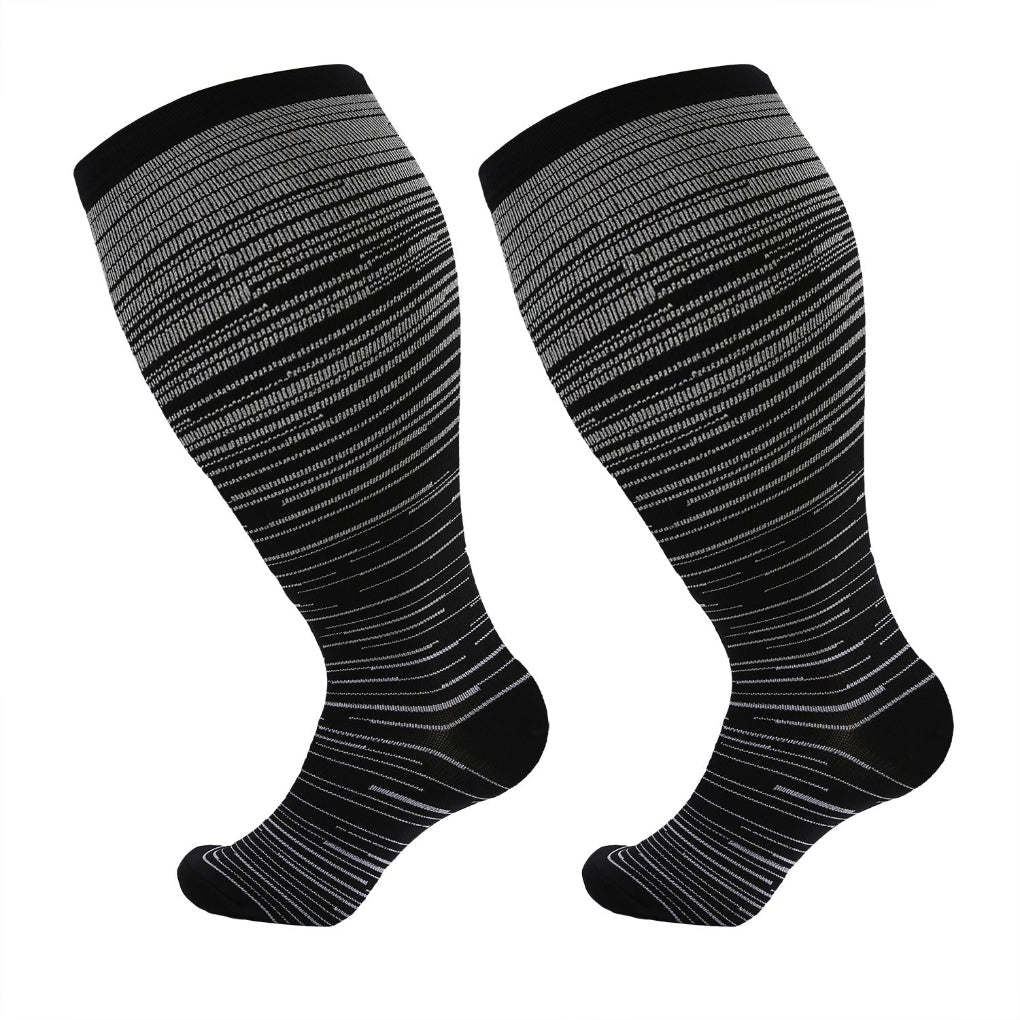 Reisesocken mit abgestufter Kompression