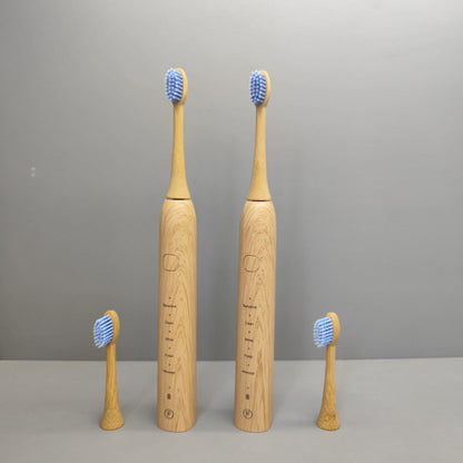 Sustainable Electric Toothbrush with Bamboo Brush Head