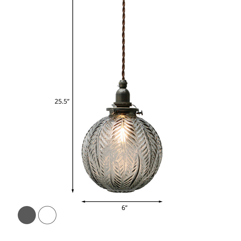 Koloniální stropní svítidlo s LED osvětlením