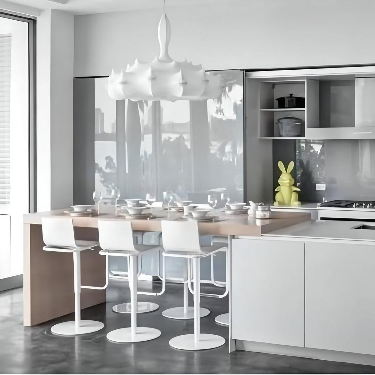 Lámpara colgante nórdica Cocoon LED - Elegancia atemporal