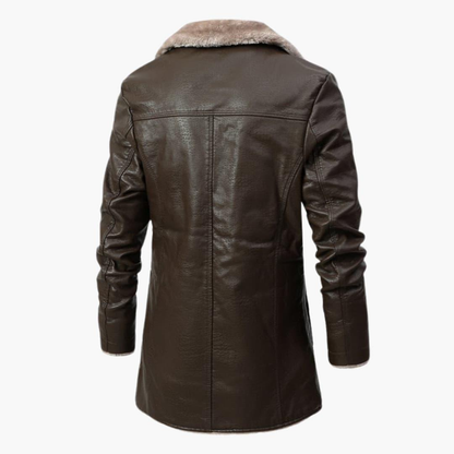 Giacca in lana per l’inverno – Elegante cappotto da uomo, caldo
