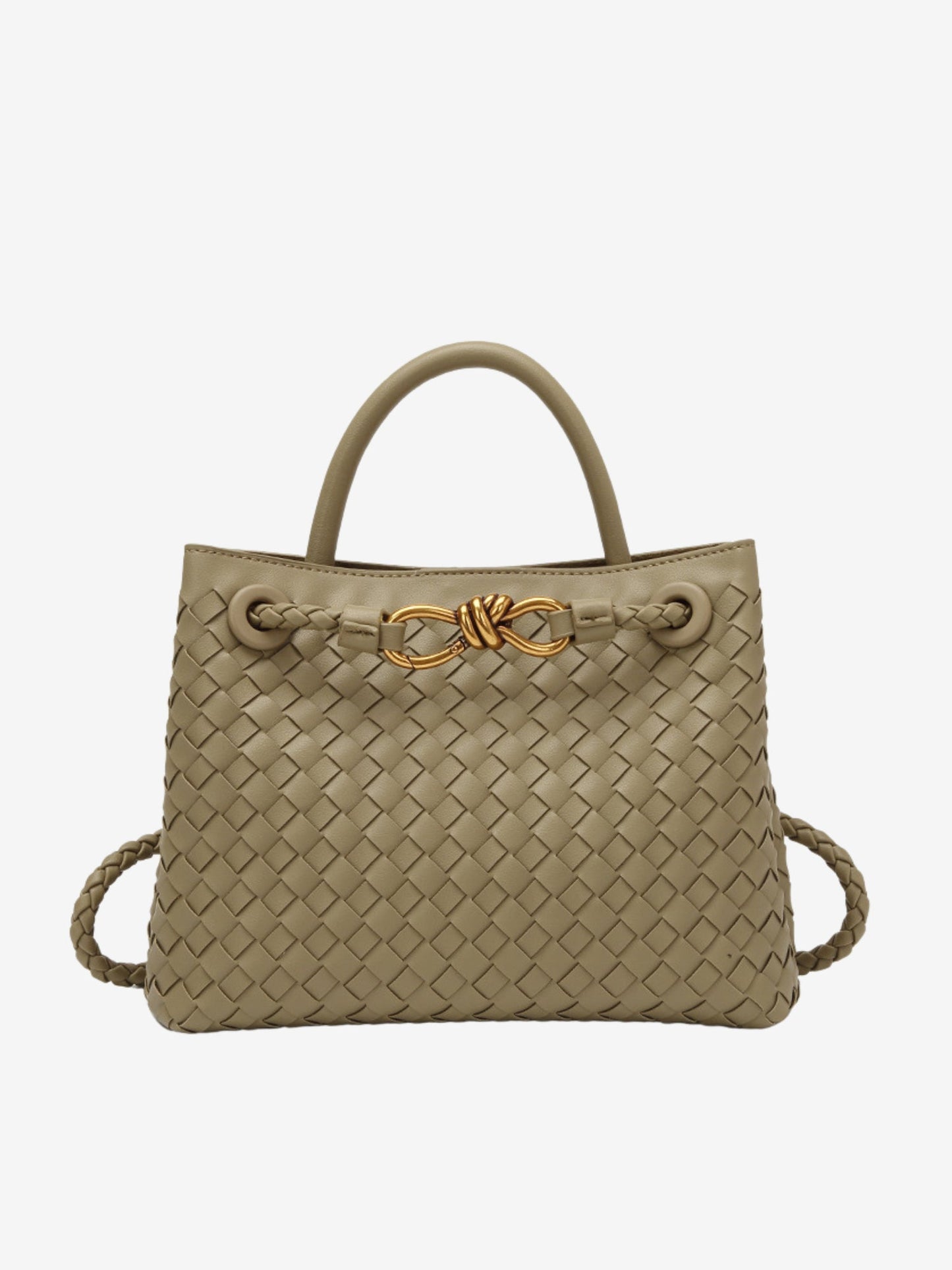 Woven Handbag Small – Compact and Stylish Braided Bag