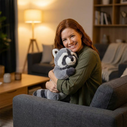 Zachte knuffel in de vorm van een dier, langwerpig voor comfort en ontspanning