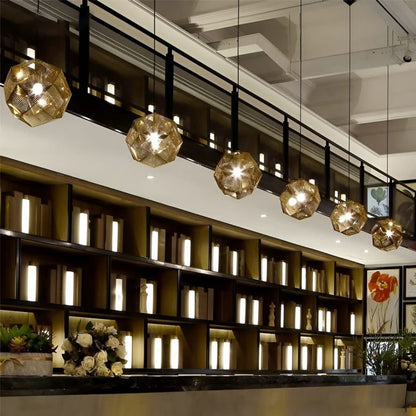 LichtDesign - Geometric Round Pendant Light