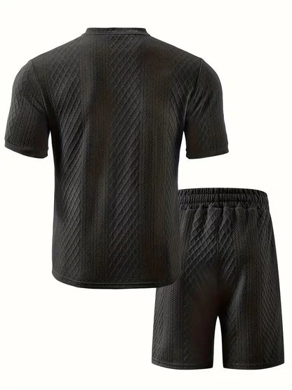 Ensemble de vêtements d'été avec motif jacquard