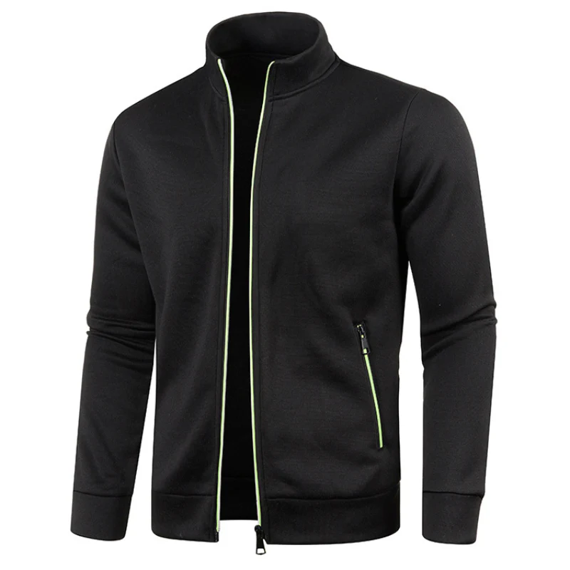 Chaqueta deportiva ligera para hombre – Transpirable y con cuello alto