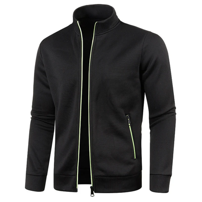 Chaqueta deportiva ligera para hombre – Transpirable y con cuello alto