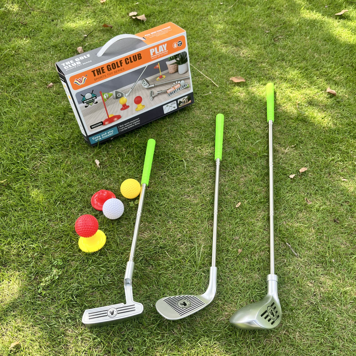 Children's Golf Set - Adjustable Clubs and Goals for Endless Playtime