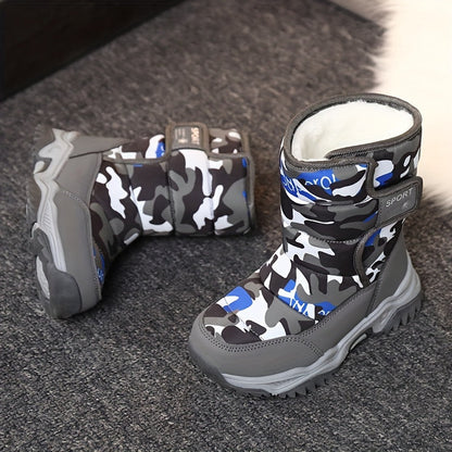Warm cosy ankle boots for boys & girls - Kyan