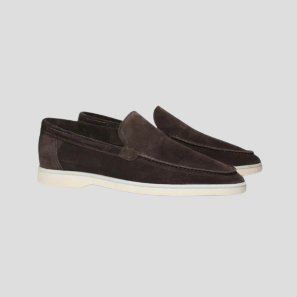 Profuo Suede Loafers for Men