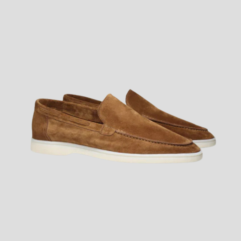 Profuo Suede Loafers for Men