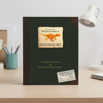 Libro pop-up 3D sui dinosauri con pagine interattive per l’educazione dei bambini