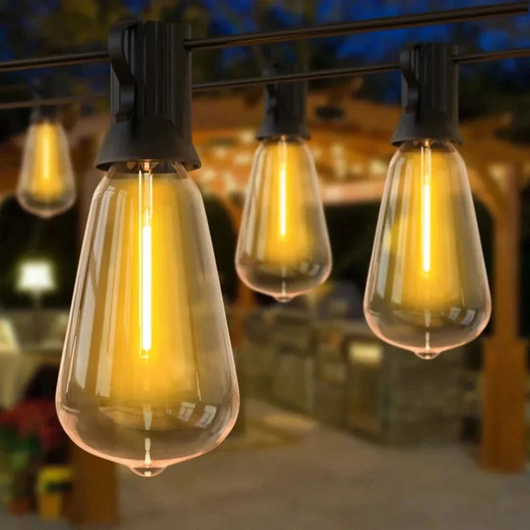 LumiRain - Guirnalda de luces LED impermeable