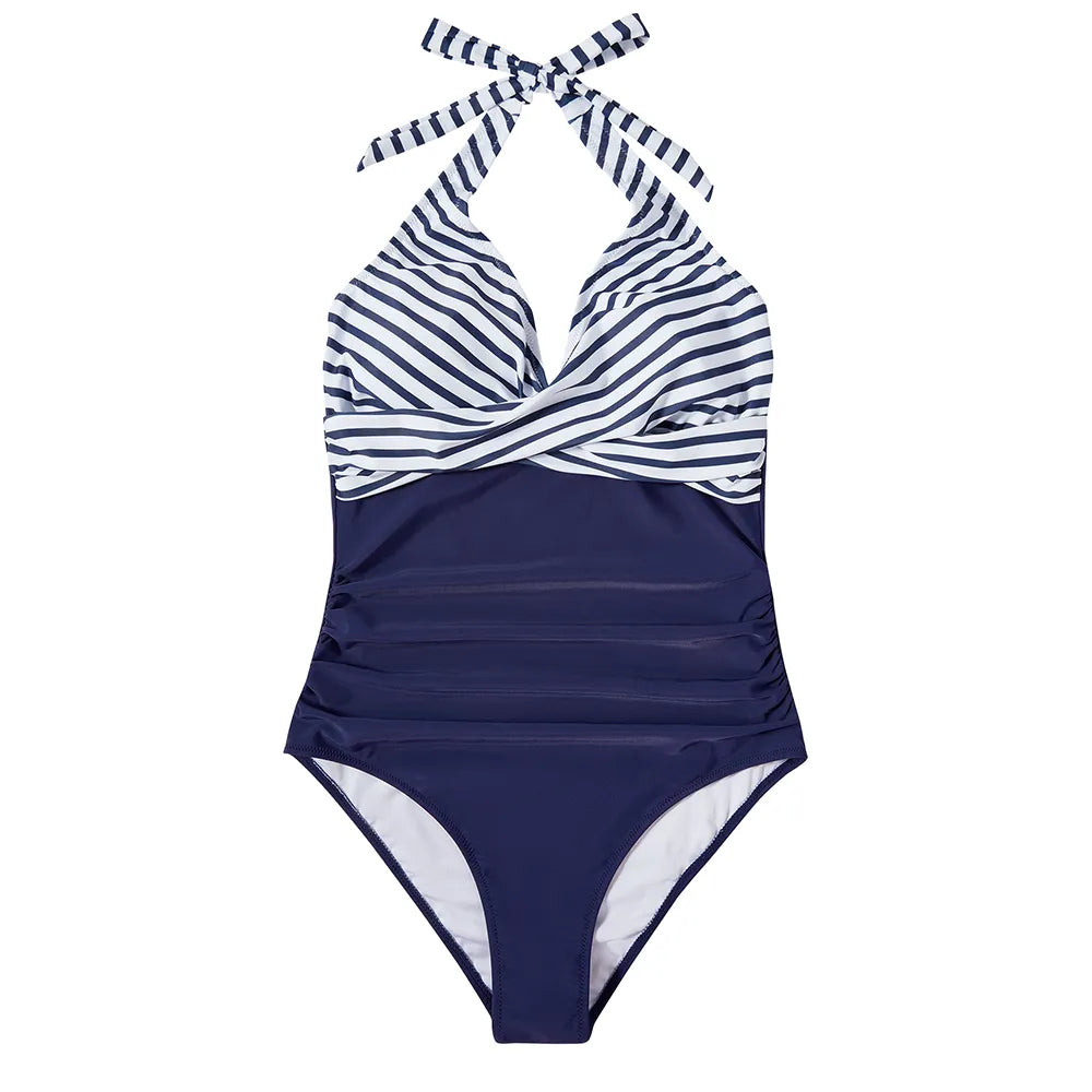 Halter Neck Women's Swimsuit - Comfortable and Stylish