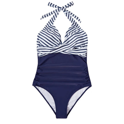 Halter Neck Women's Swimsuit - Comfortable and Stylish