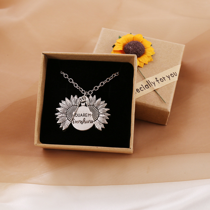 Sunflower Necklace - Elegant and Stylish