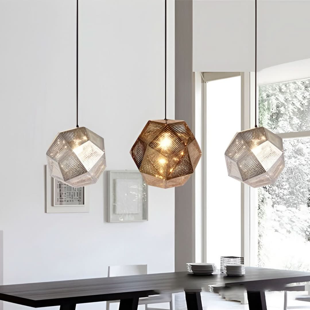 LichtDesign - Geometric Round Pendant Light