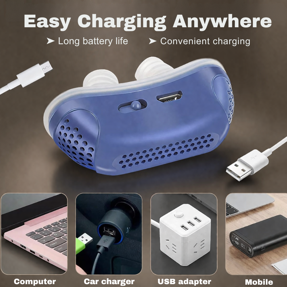 Anti-snoring Device | Sleep Apnoea, Micro-CPAP | Breathing