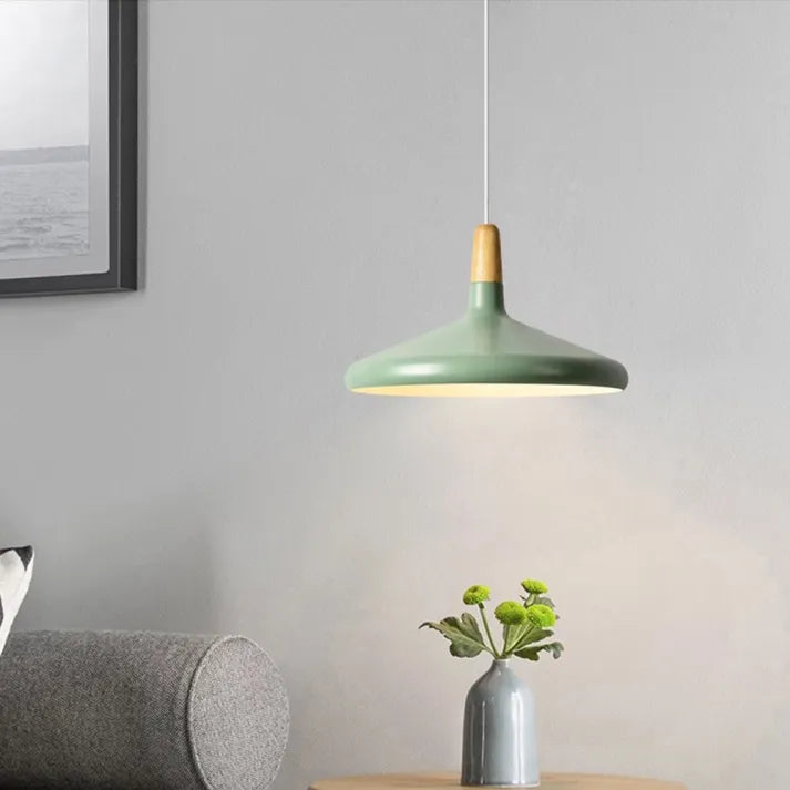 Conical Metal Pendant Lamp Macaron - Minimalistic and Stylish