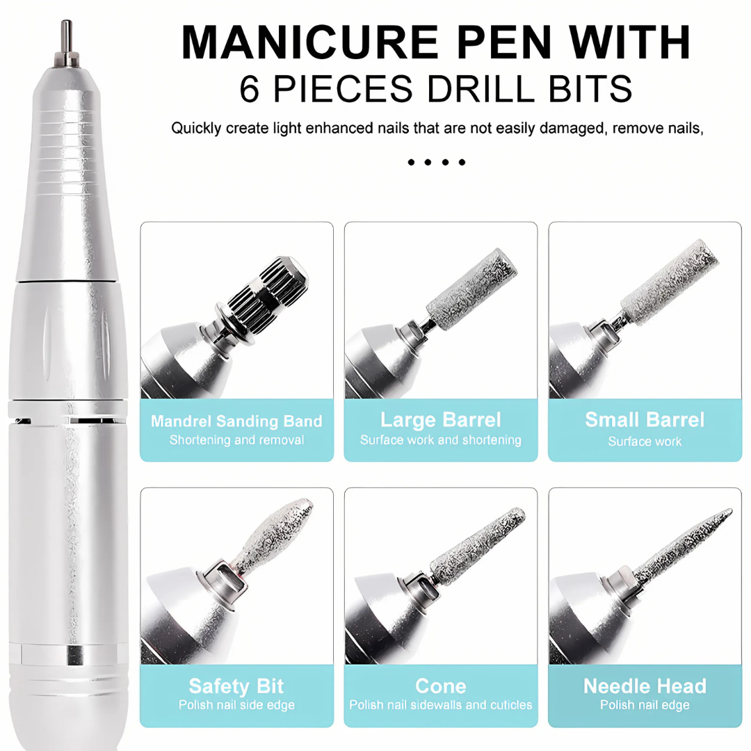 Rechargeable Electric Nail Drill