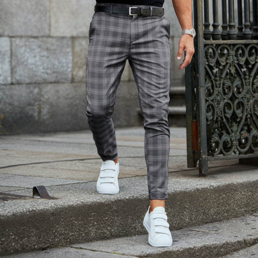 Men's Summer Trousers Straight Legs Casual