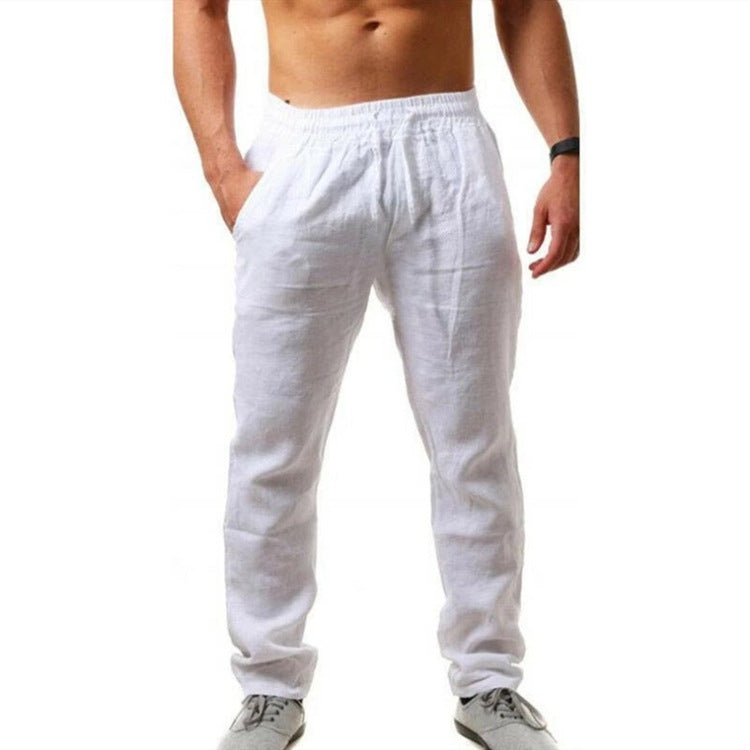 Eleganti pantaloni da uomo in lino - Matthijs