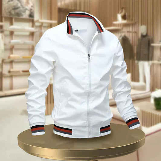 Chaqueta casual para hombre con cremallera - Roman