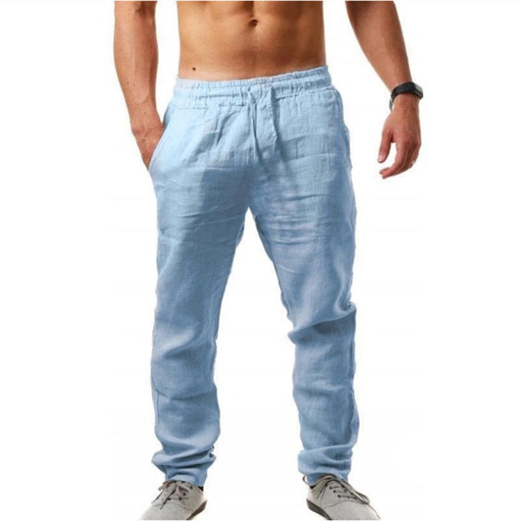 Eleganti pantaloni da uomo in lino - Matthijs