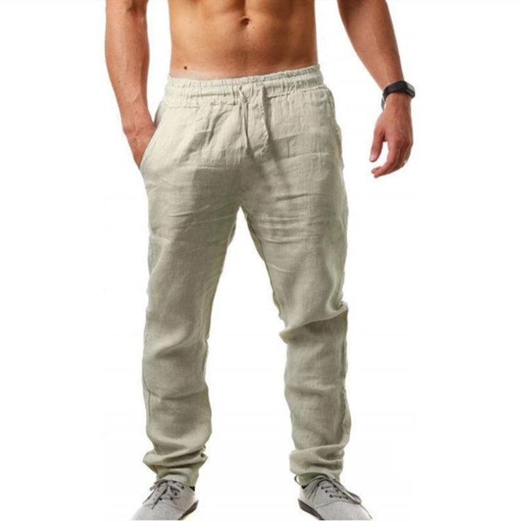 Eleganti pantaloni da uomo in lino - Matthijs
