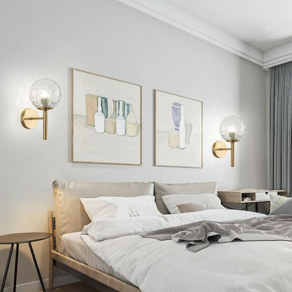 GlowBall - Modern Glass Globe Wall Light