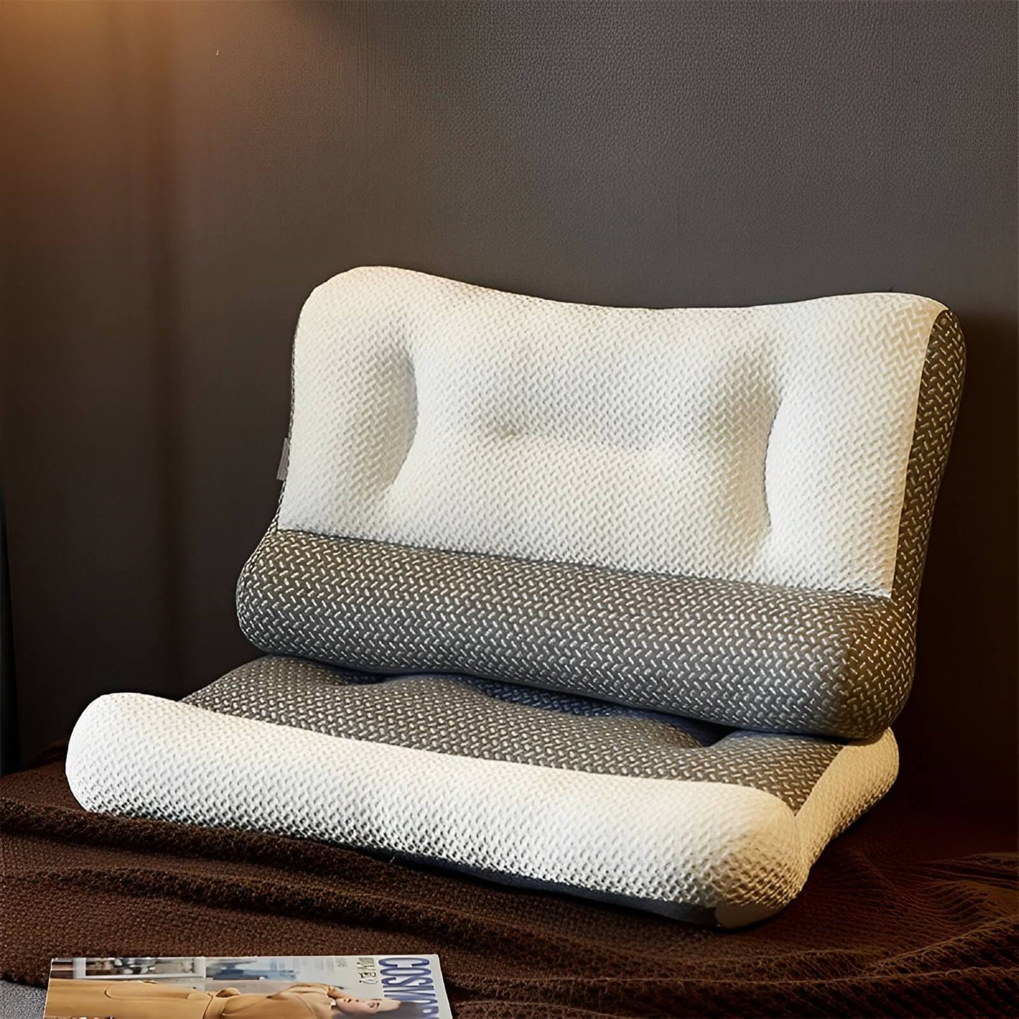 Hypoallergenic Ergonomic Pillow - Optimal Neck Support