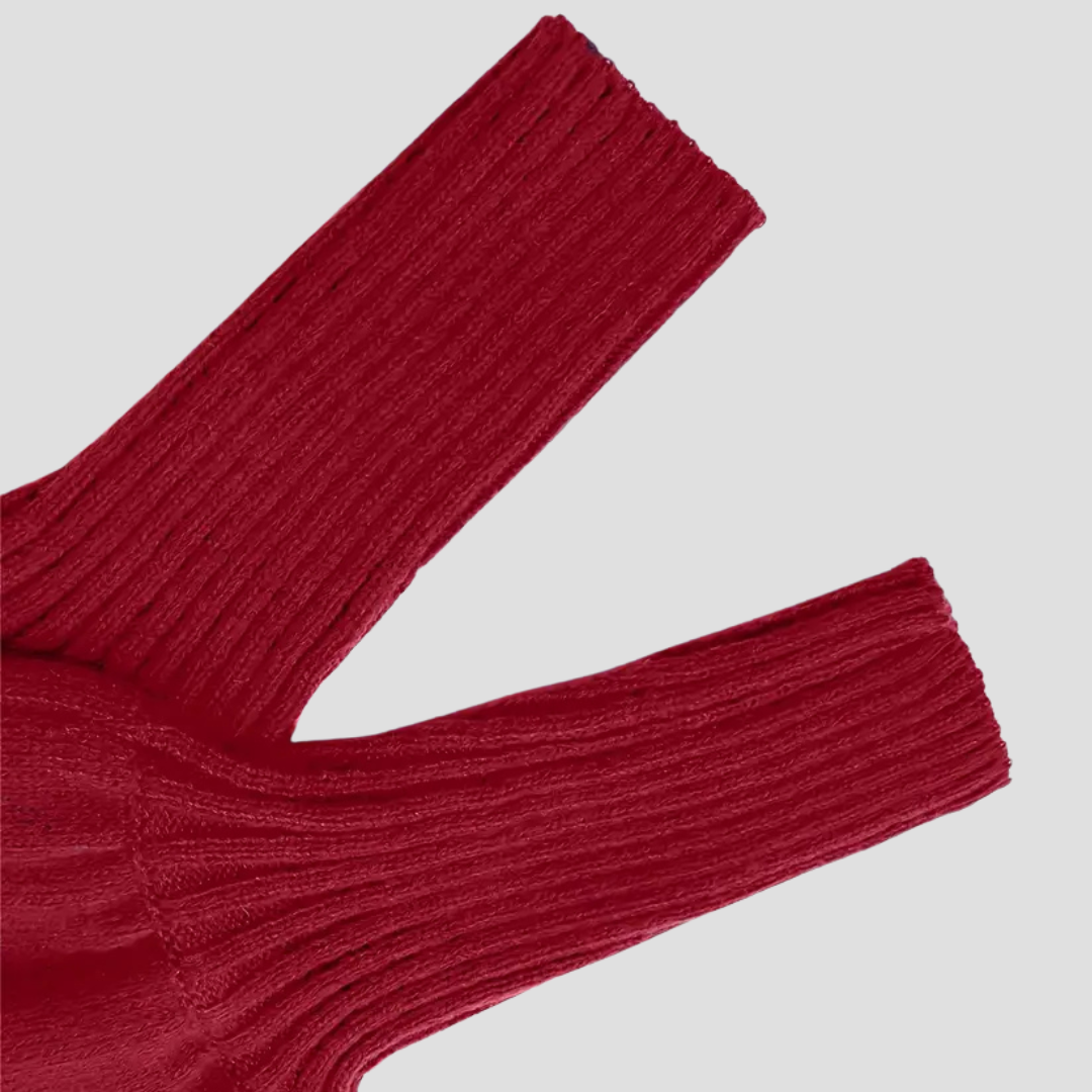 Cable Knit Ladies Turtleneck Warm with Balloon Sleeves