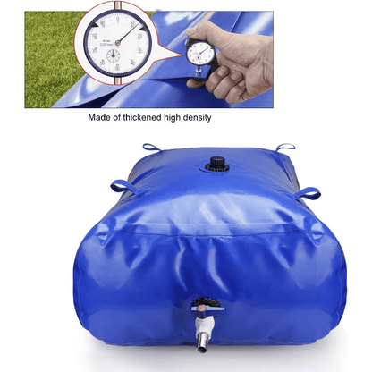 Bolsa de almacenamiento de agua MegaStore - Resistente y plegable para el jardín y situaciones de emergencia